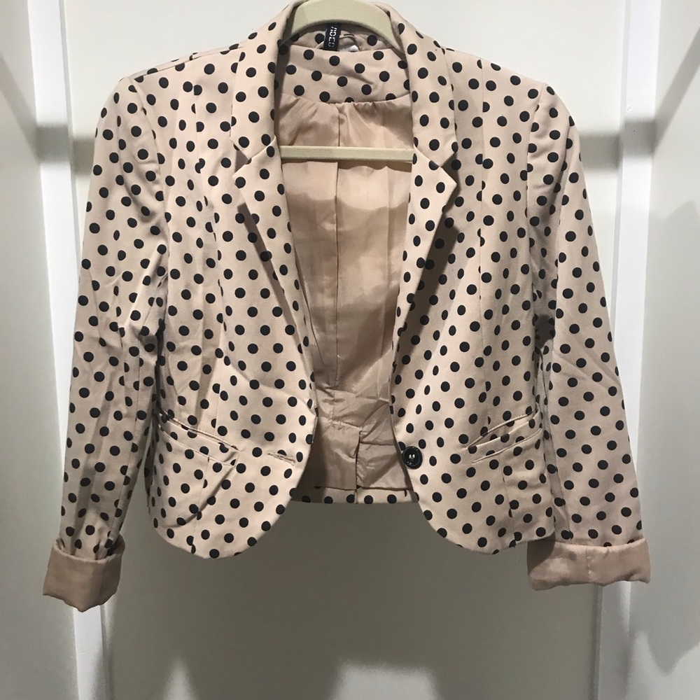 Polka dot Blazers from H&M